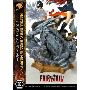 Prime 1 Studio Fairy Tail 1/6 Scale Concept Masterline Natsu, Gray, Erza, Happy Deluxe Version 