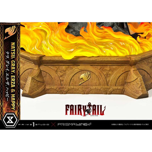 Prime 1 Studio Fairy Tail 1/6 Scale Concept Masterline Natsu, Gray, Erza, Happy Deluxe Version 
