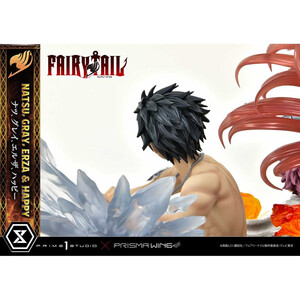 Prime 1 Studio Fairy Tail 1/6 Scale Concept Masterline Natsu, Gray, Erza, Happy Deluxe Version 