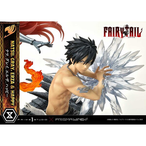 Prime 1 Studio Fairy Tail 1/6 Scale Concept Masterline Natsu, Gray, Erza, Happy Deluxe Version 