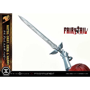 Prime 1 Studio Fairy Tail 1/6 Scale Concept Masterline Natsu, Gray, Erza, Happy Deluxe Version 