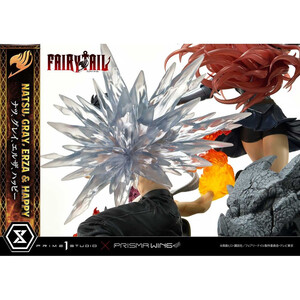 Prime 1 Studio Fairy Tail 1/6 Scale Concept Masterline Natsu, Gray, Erza, Happy Deluxe Version 