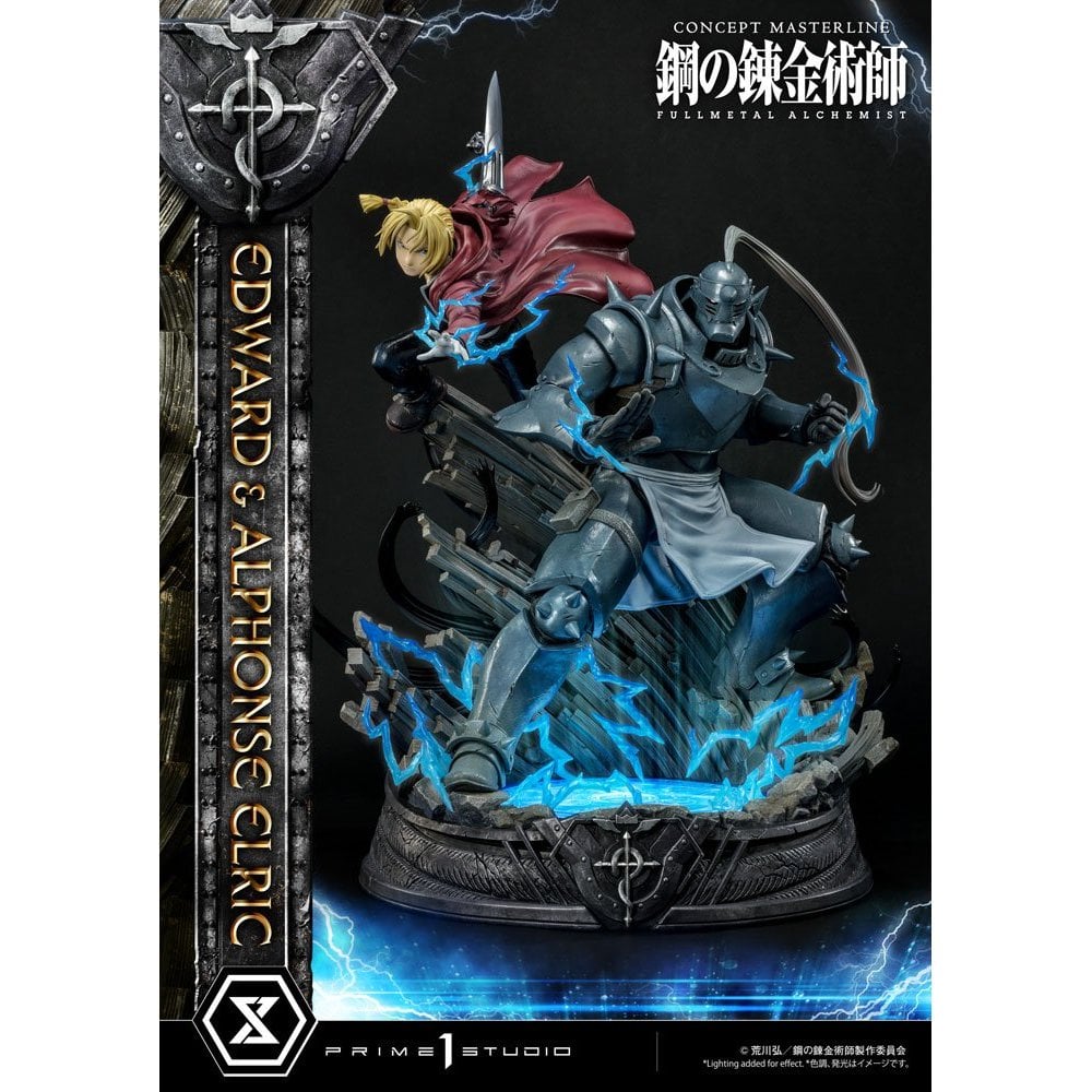 Prime 1 Studio Fullmetal Alchemist 1/6 Scale Concept Masterline Edward & Alphonse Elric 