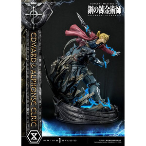 Prime 1 Studio Fullmetal Alchemist 1/6 Scale Concept Masterline Edward & Alphonse Elric 