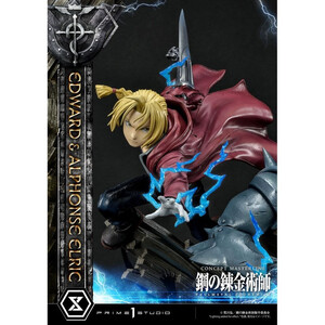 Prime 1 Studio Fullmetal Alchemist 1/6 Scale Concept Masterline Edward & Alphonse Elric 