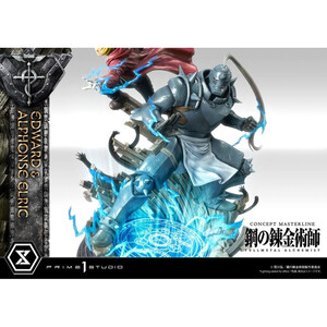 Prime 1 Studio Fullmetal Alchemist 1/6 Scale Concept Masterline Edward & Alphonse Elric 
