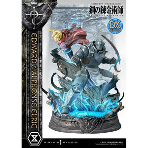 Prime 1 Studio Fullmetal Alchemist 1/6 Scale Concept Masterline Edward & Alphonse Elric Deluxe Version 