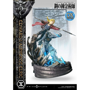 Prime 1 Studio Fullmetal Alchemist 1/6 Scale Concept Masterline Edward & Alphonse Elric Deluxe Version 