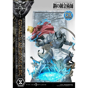 Prime 1 Studio Fullmetal Alchemist 1/6 Scale Concept Masterline Edward & Alphonse Elric Deluxe Version 