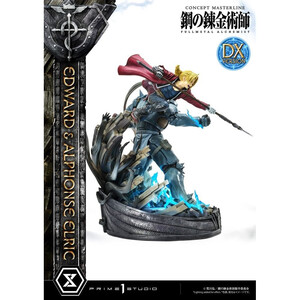 Prime 1 Studio Fullmetal Alchemist 1/6 Scale Concept Masterline Edward & Alphonse Elric Deluxe Version 