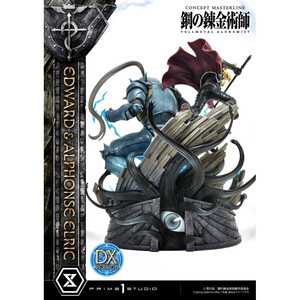 Prime 1 Studio Fullmetal Alchemist 1/6 Scale Concept Masterline Edward & Alphonse Elric Deluxe Version 
