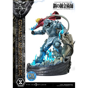 Prime 1 Studio Fullmetal Alchemist 1/6 Scale Concept Masterline Edward & Alphonse Elric Deluxe Version 