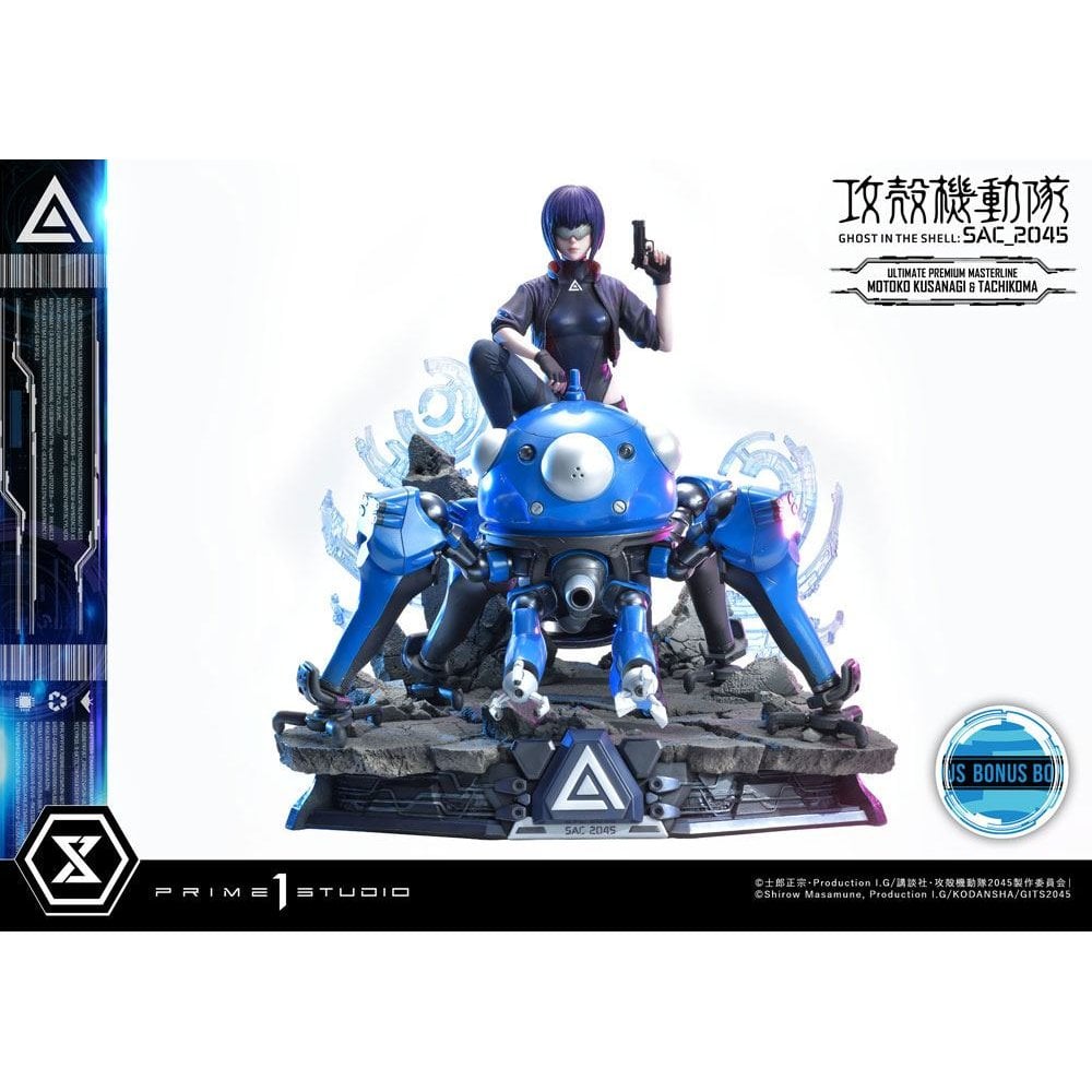 Prime 1 Studio Ghost in the Shell SAC_2045 1/4 Scale Ultimate Premium Masterline Motoko Kusanagi and Tachikoma (Bonus Version) 