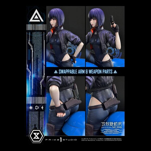 Prime 1 Studio Ghost in the Shell SAC_2045 1/4 Scale Ultimate Premium Masterline Motoko Kusanagi and Tachikoma (Bonus Version) 