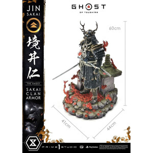 Prime 1 Studio Ghost of Tsushima 1/4 Scale Ultimate Premium Masterline Sakai Clan Armor 