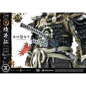 Prime 1 Studio Ghost of Tsushima 1/4 Scale Ultimate Premium Masterline Sakai Clan Armor Deluxe Bonus Version 