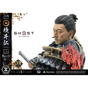 Prime 1 Studio Ghost of Tsushima 1/4 Scale Ultimate Premium Masterline Sakai Clan Armor Deluxe Bonus Version 