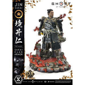 Prime 1 Studio Ghost of Tsushima 1/4 Scale Ultimate Premium Masterline Sakai Clan Armor Deluxe Bonus Version 
