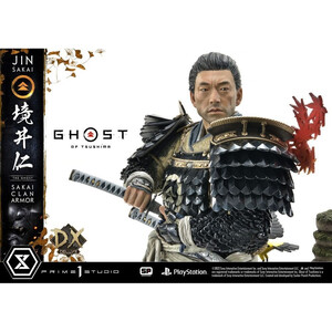 Prime 1 Studio Ghost of Tsushima 1/4 Scale Ultimate Premium Masterline Sakai Clan Armor Deluxe Bonus Version 