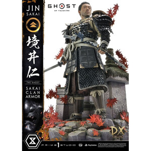 Prime 1 Studio Ghost of Tsushima 1/4 Scale Ultimate Premium Masterline Sakai Clan Armor Deluxe Bonus Version 