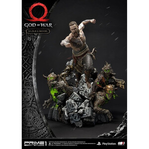 Prime 1 Studio God of War (2018) 1/4 Scale Ultimate Premium Masterline Baldur & Broods 