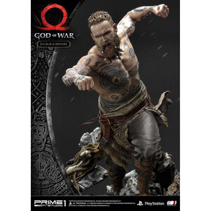 Prime 1 Studio God of War (2018) 1/4 Scale Ultimate Premium Masterline Baldur & Broods 