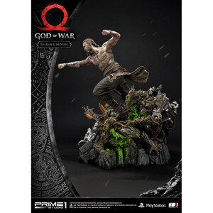 Prime 1 Studio God of War (2018) 1/4 Scale Ultimate Premium Masterline Baldur & Broods 