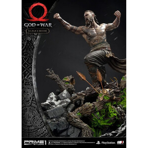Prime 1 Studio God of War (2018) 1/4 Scale Ultimate Premium Masterline Baldur & Broods 