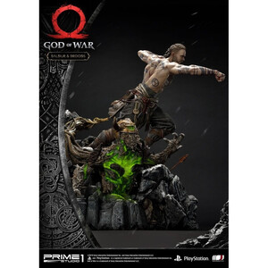 Prime 1 Studio God of War (2018) 1/4 Scale Ultimate Premium Masterline Baldur & Broods 