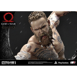 Prime 1 Studio God of War (2018) 1/4 Scale Ultimate Premium Masterline Baldur & Broods 