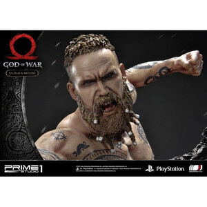 Prime 1 Studio God of War (2018) 1/4 Scale Ultimate Premium Masterline Baldur & Broods 