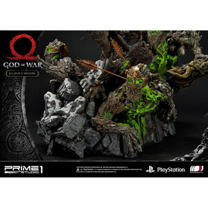 Prime 1 Studio God of War (2018) 1/4 Scale Ultimate Premium Masterline Baldur & Broods 