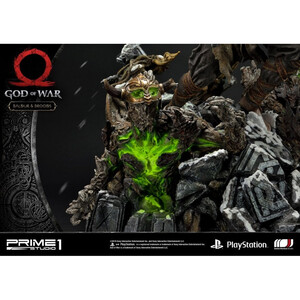 Prime 1 Studio God of War (2018) 1/4 Scale Ultimate Premium Masterline Baldur & Broods 
