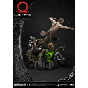 Prime 1 Studio God of War (2018) 1/4 Scale Ultimate Premium Masterline Baldur & Broods 
