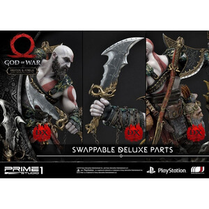 Prime 1 Studio God of War (2018) 1/4 Scale Ultimate Premium Masterline Kratos & Atreus Deluxe Ver. 