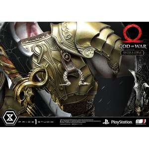 Prime 1 Studio God of War Premium Masterline Series Kratos and Atreus in the Valkyrie 