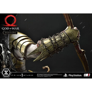 Prime 1 Studio God of War Premium Masterline Series Kratos and Atreus in the Valkyrie 
