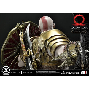 Prime 1 Studio God of War Premium Masterline Series Kratos and Atreus in the Valkyrie 