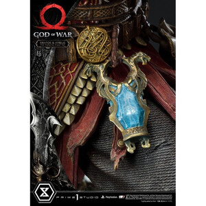 Prime 1 Studio God of War Premium Masterline Series Kratos and Atreus in the Valkyrie 
