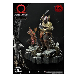 Prime 1 Studio God of War Premium Masterline Series Kratos and Atreus in the Valkyrie (Deluxe Version) 