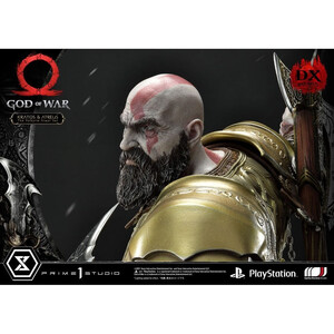 Prime 1 Studio God of War Premium Masterline Series Kratos and Atreus in the Valkyrie (Deluxe Version) 