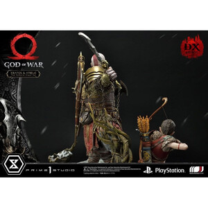 Prime 1 Studio God of War Premium Masterline Series Kratos and Atreus in the Valkyrie (Deluxe Version) 