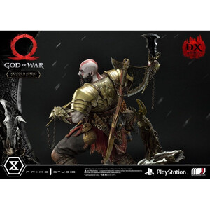 Prime 1 Studio God of War Premium Masterline Series Kratos and Atreus in the Valkyrie (Deluxe Version) 