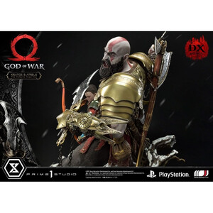 Prime 1 Studio God of War Premium Masterline Series Kratos and Atreus in the Valkyrie (Deluxe Version) 