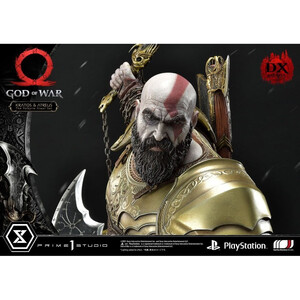 Prime 1 Studio God of War Premium Masterline Series Kratos and Atreus in the Valkyrie (Deluxe Version) 