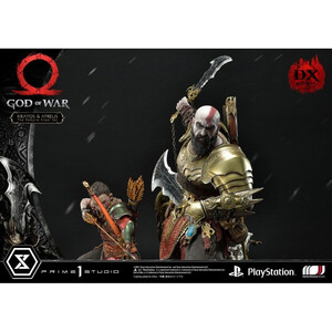 Prime 1 Studio God of War Premium Masterline Series Kratos and Atreus in the Valkyrie (Deluxe Version) 