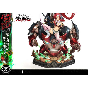 Prime 1 Studio Gurren Lagann 1/4 Scale Ultimate Premium Masterline Series Kamina, Simon & Yoko with Lagann 