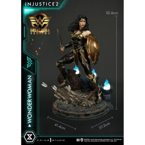 Prime 1 Studio Injustice 2 1/4 Scale Premium Masterline Series Wonder Woman Great Hera Version 