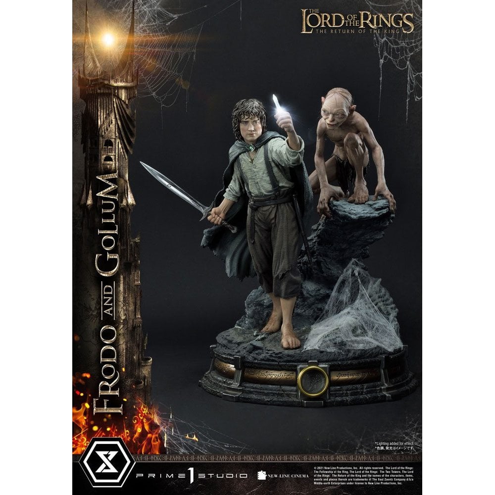 Lord of the Rings 1/4 Scale Premium Masterline Frodo & Gollum Bonus Version 
