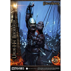 Prime 1 Studio Lord of the Rings 1/4 Scale Premium Masterline Uruk-Hai Berserker Deluxe Version 